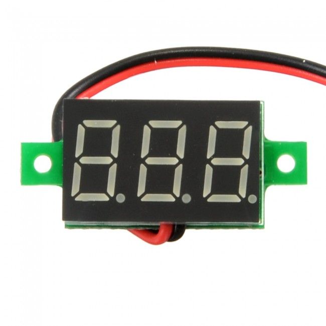 Dc Voltmeter V Segment Display Electronation Pakistan