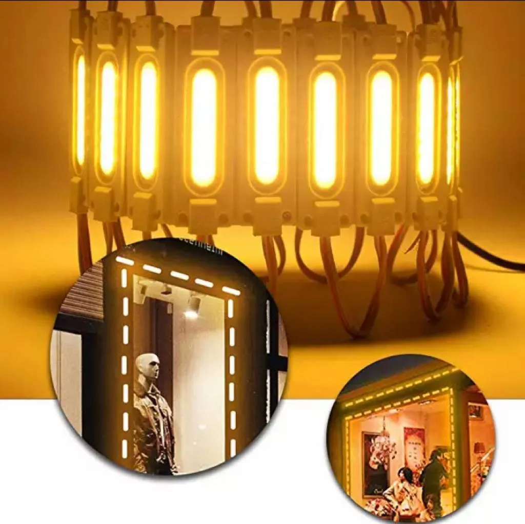 COB LED Light 2W injection Module Yellow 12V