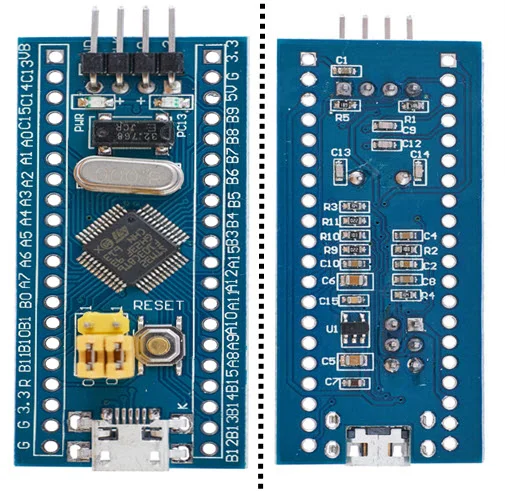Blue Pill STM32F103C8T6 / STM32F103 ARM Cortex-M3 Minimum System Development Board