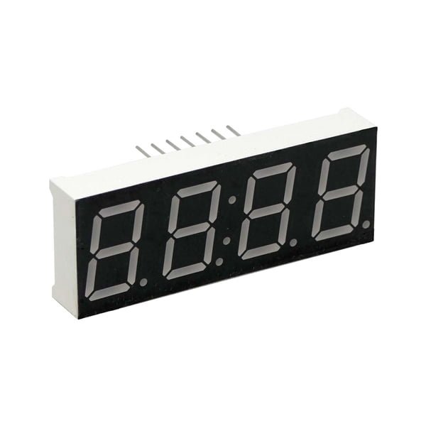 4 digit 7 segment Display for Digital Clock