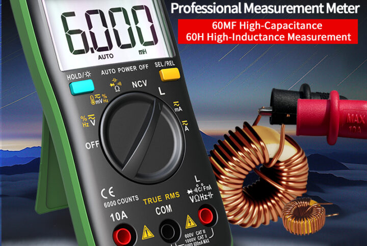 Zoyi ZT-102L mini multimeter inductance capacitance meter True RMS – Price in Pakistan
