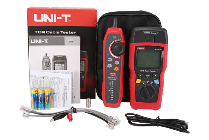 This description naturally covers all primary keywords (UT685B KIT TDR Cable Tester, Cable Tester Price in Pakistan, RJ11 RJ45 Cable Length Tester, POE Cable Tester), secondary keywords (LAN cable tester, coaxial cable tester, cable continuity tester, Uni-T cable testing tools), and long-tail buying keywords (buy UT685B online in Pakistan, best cable tester for electricians, professional network cable tester