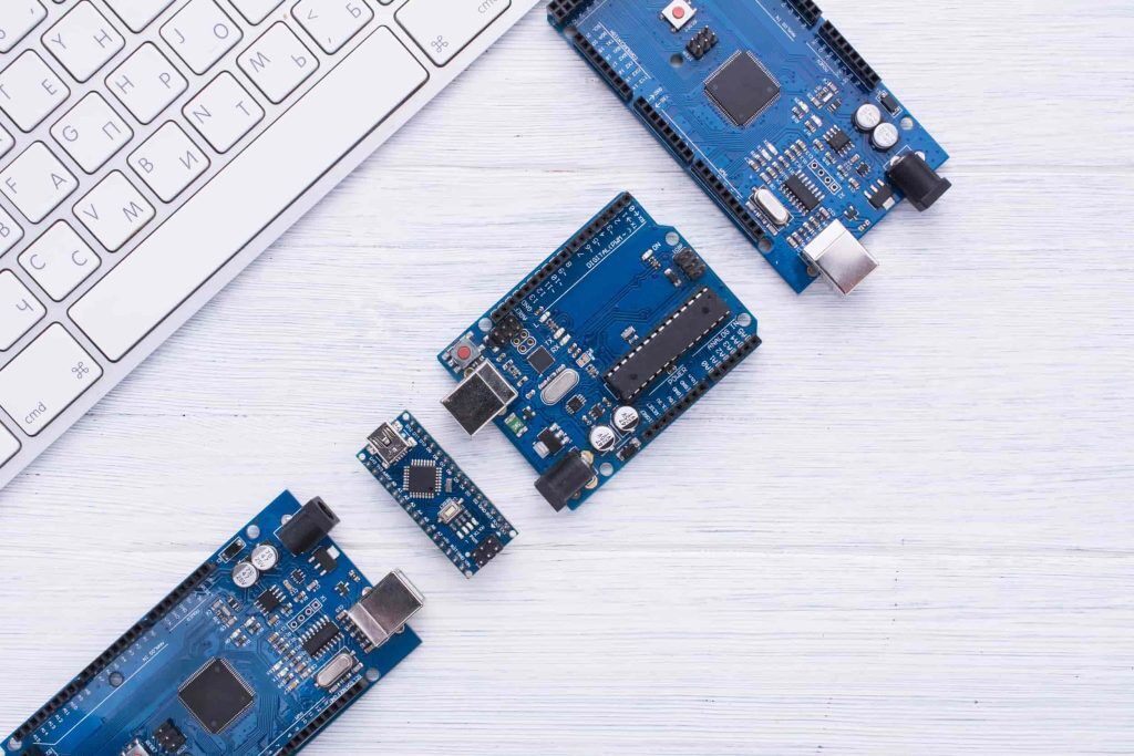 Arduino boards in Pakistan including Mega 2560, UNO R3, Nano, Pro Mini and Leonardo for electronics, IoT and robotics projects